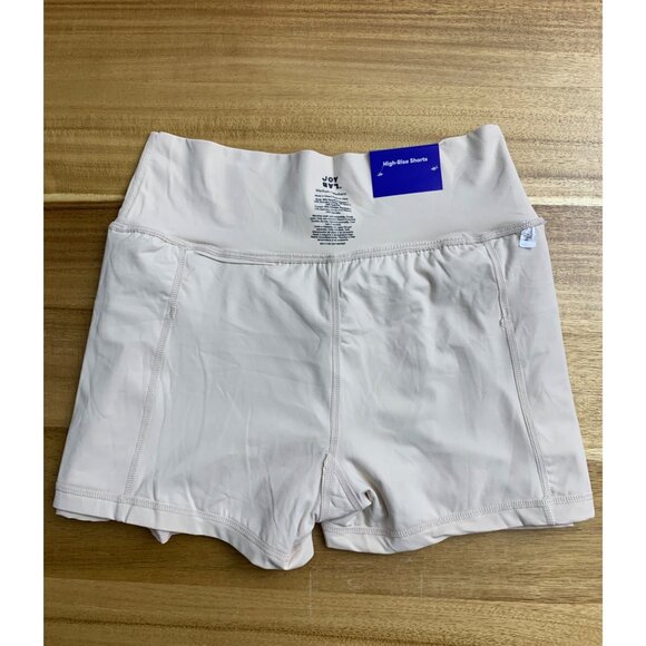 Joy Lab Womens Athletic High-Rise Built-In Shorts Almond Color Size Medium - Picture 5 of 12